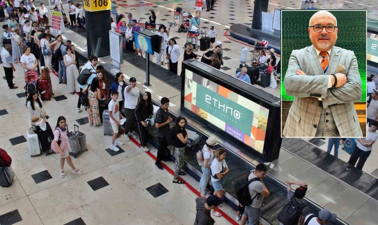 "Antalya Havalimanı T2 terminalinde valizler 2 saatte geliyor"