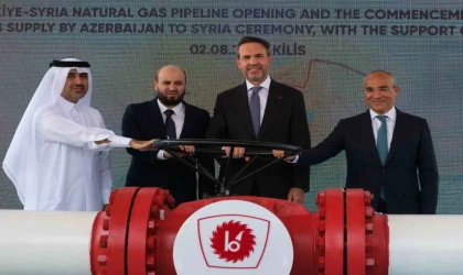 Azerbaycan gazının Türkiye üzerinden Suriye’ye ihracatı başladı